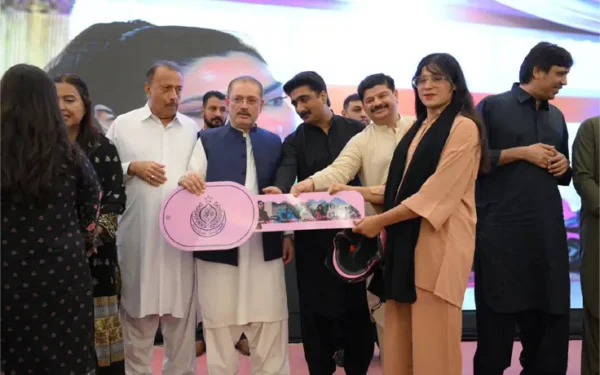 Sindh Minister Promises Action Against Men Using Pink Scooters Sindh Minister Promises Action Against Men Using Pink Scooters