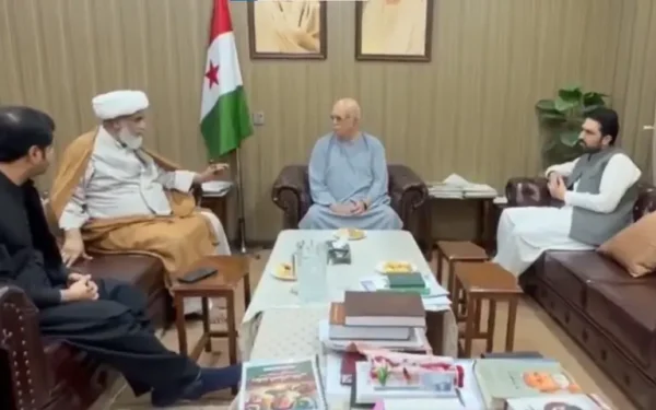KP Chief Minister Afridi Meets Opposition Leaders for September 27 Protest KP Chief Minister Afridi Meets Opposition Leaders for September 27 Protest