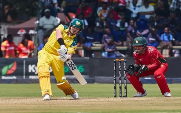Renshaw’s century secures Australia victory over Zimbabwe Renshaw’s century secures Australia victory over Zimbabwe