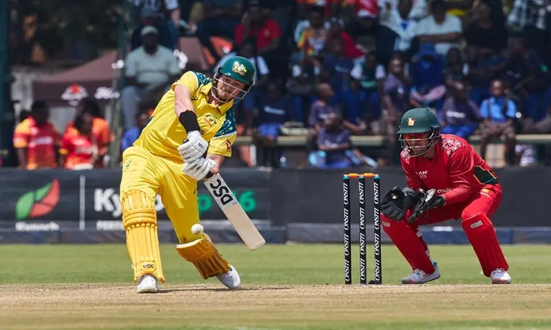 Renshaw’s century secures Australia victory over Zimbabwe Renshaw’s century secures Australia victory over Zimbabwe