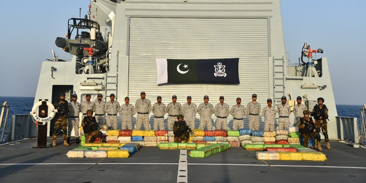 Pakistan Navy Seizes 0 Million Worth of Drugs in Arabian Sea