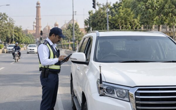 Government Vehicle Caught with 22 Unpaid E-Challans Government Vehicle Caught with 22 Unpaid E-Challans