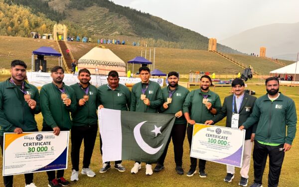 Pakistan Secures Four Bronze Medals at World Nomad Games Pakistan Secures Four Bronze Medals at World Nomad Games