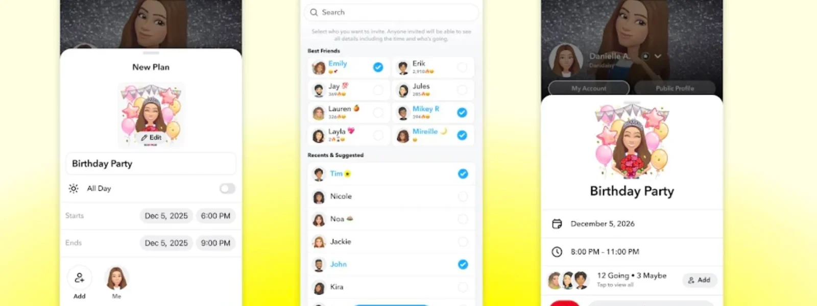 Snapchat Launches Plans Feature for Easy Event Planning Snapchat Launches Plans Feature for Easy Event Planning