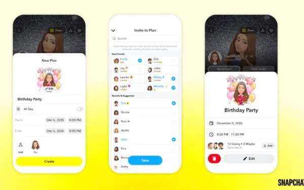 Snapchat Launches Plans Feature for Easy Event Planning