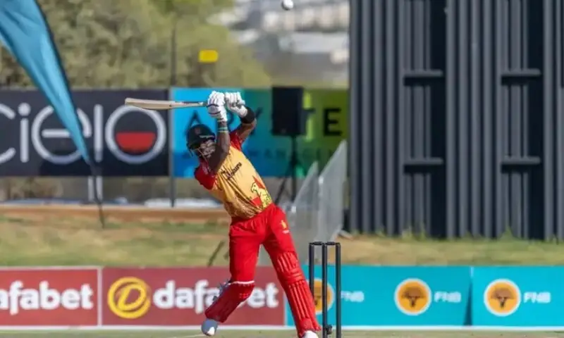 Kaia’s 72-run knock propels Zimbabwe to T20 triumph over Namibia Kaia’s 72-run knock propels Zimbabwe to T20 triumph over Namibia