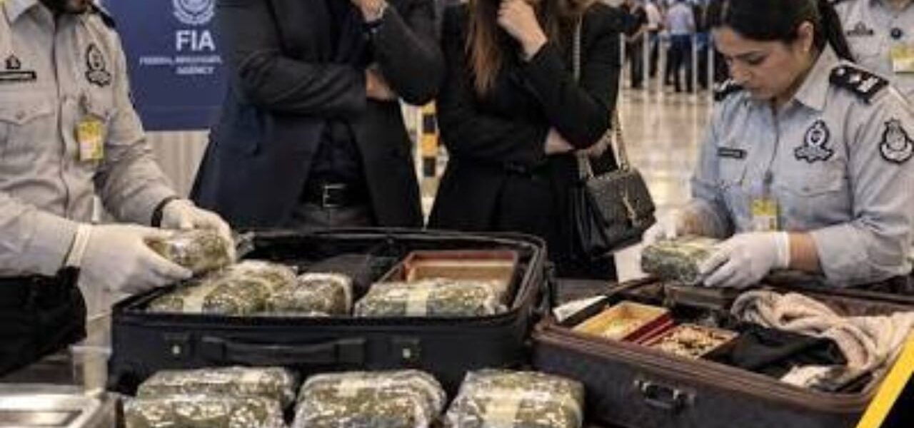 Customs Seize 35kg Hashish at Islamabad Airport Customs Seize 35kg Hashish at Islamabad Airport
