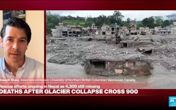Glacier collapse and landslide trigger Nepal floods Glacier collapse and landslide trigger Nepal floods