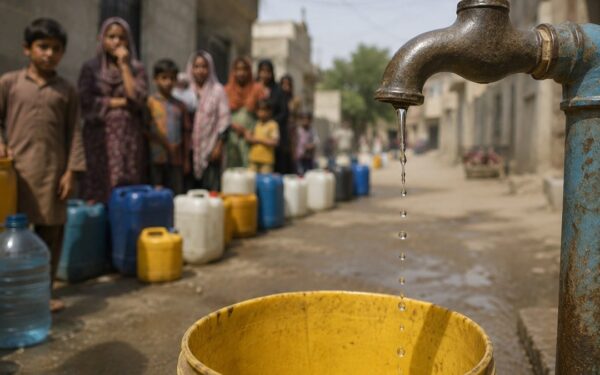 Karachi Water Supply Disrupted Due to Dhabeji Power Failure Karachi Water Supply Disrupted Due to Dhabeji Power Failure