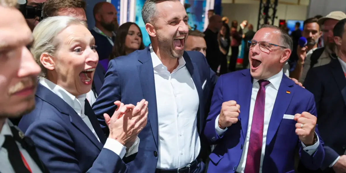 AfD wins landslide victory in German state election AfD wins landslide victory in German state election