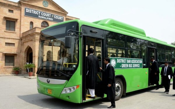 Punjab to Launch 10 New Green Buses for Lawyers Punjab to Launch 10 New Green Buses for Lawyers