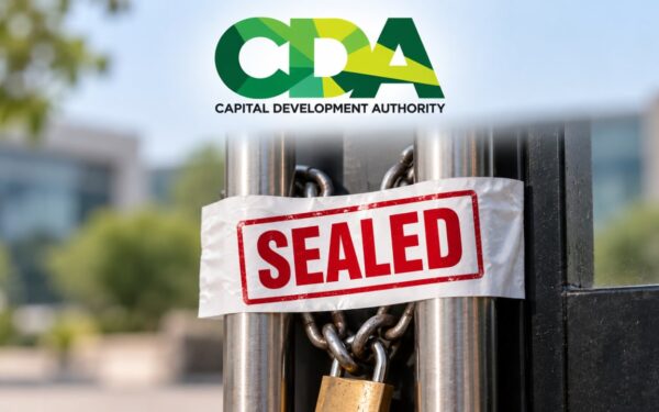 CDA Seals Offices of Illegal Housing Scheme in Islamabad