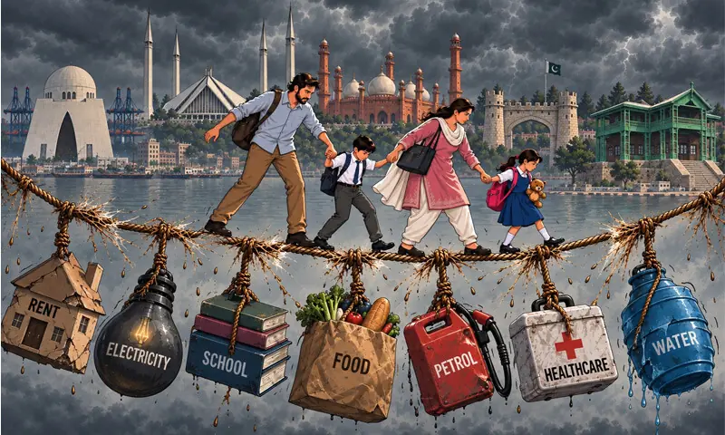 Pakistan’s Middle Class Struggles Amid Economic Pressures Pakistan’s Middle Class Struggles Amid Economic Pressures