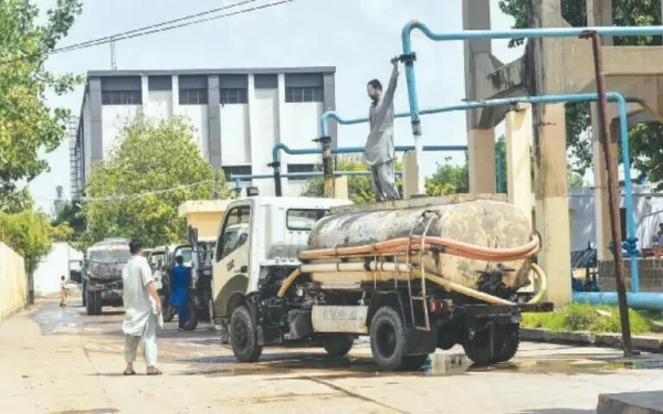 Agreement signed to lay Rs14bn water line in Karachi