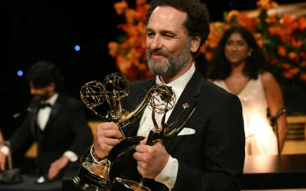 Actor Matthew Rhys thanks Wales for nurturing his talent