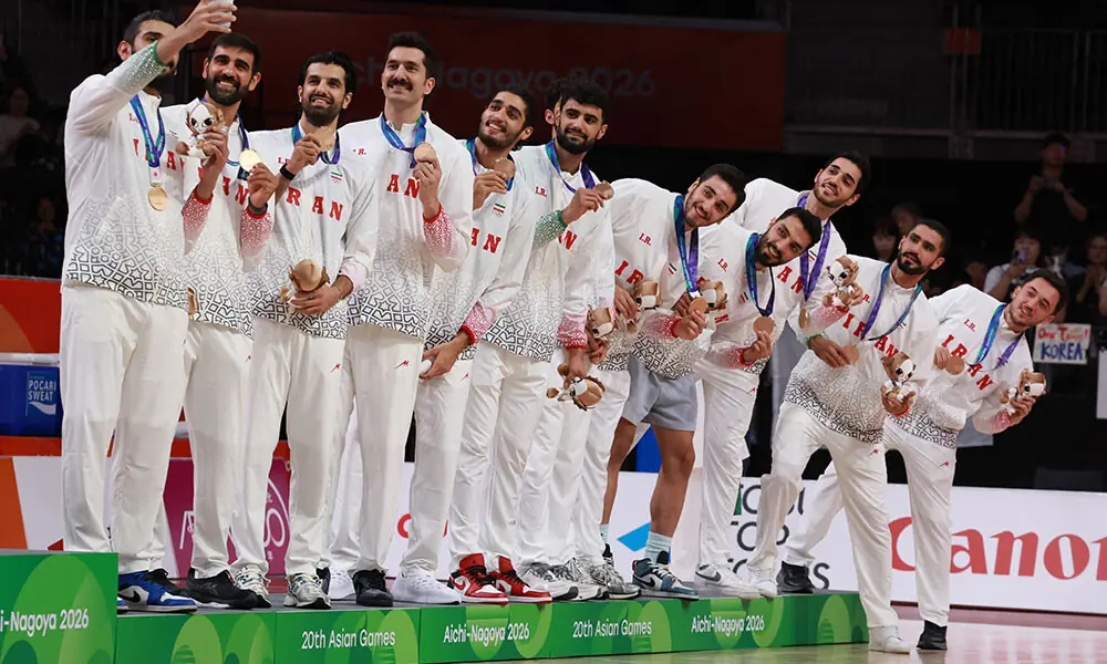 Iran basketball team wins bronze, players overcome war-torn home