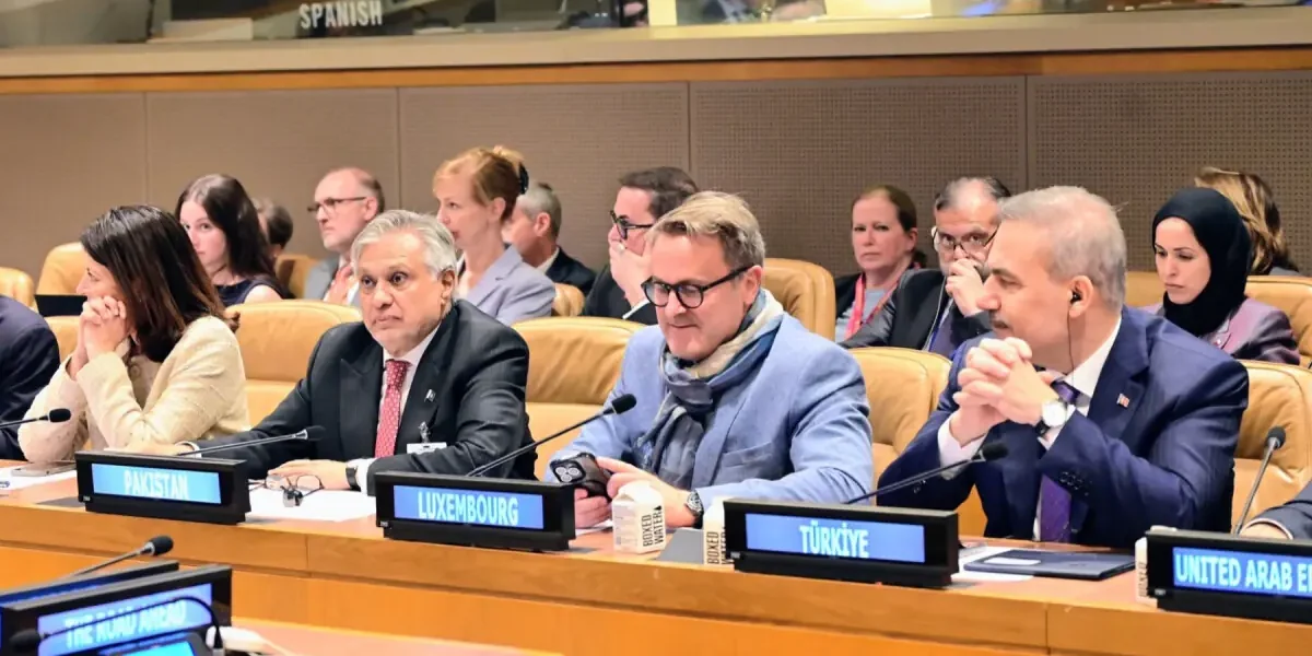 Pakistan urges end to Israel’s occupation at international meeting Pakistan urges end to Israel’s occupation at international meeting