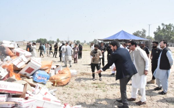 Customs destroys contraband worth Rs 375m in DI Khan