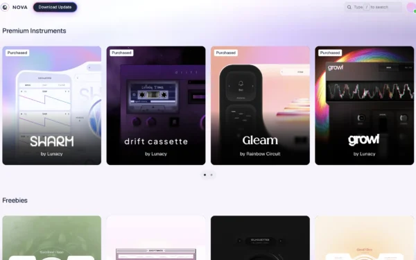 Lunacy Audio launches Nova, a platform for creating AI-powered music plugins