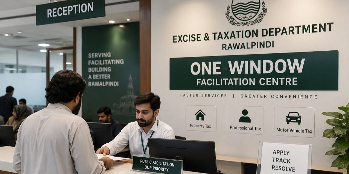 Rawalpindi Excise Launches One-Window Facility to Streamline Services Rawalpindi Excise Launches One-Window Facility to Streamline Services