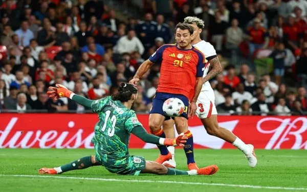 Oyarzabal’s late goal secures Spain victory over England in Nations League