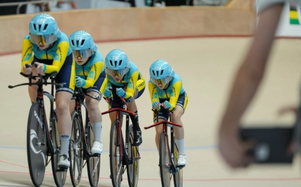 Kazakhstan Dominates Asian Track Cycling Cup Kazakhstan Dominates Asian Track Cycling Cup