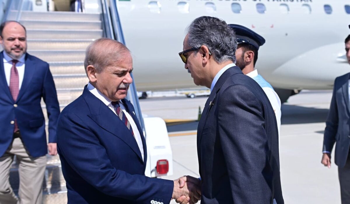 PM Shehbaz Sharif Arrives in New York for UNGA Session