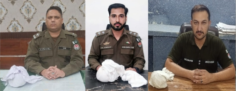 Police arrest six drug suppliers, seize over 11kg of hashish