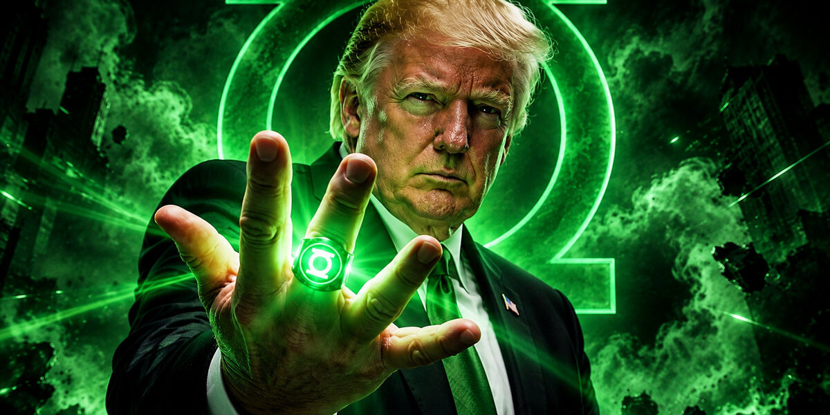 White House Posts AI-Generated Video of Trump as Green Lantern White House Posts AI-Generated Video of Trump as Green Lantern