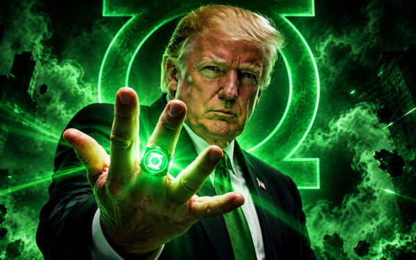White House Posts AI-Generated Video of Trump as Green Lantern