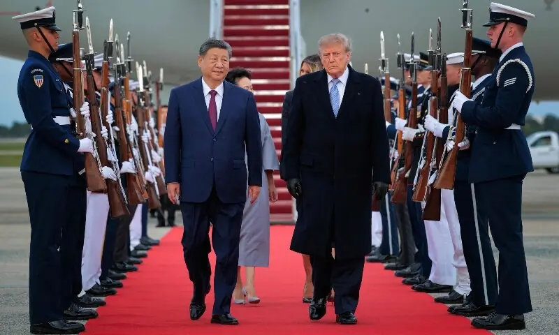 Trump Welcomes Xi for State Visit, Focusing on Trade