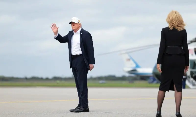Trump advocates for Irish unification during official visit Trump advocates for Irish unification during official visit