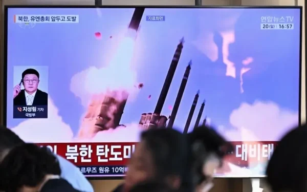North Korea launches ballistic missile into East Sea North Korea launches ballistic missile into East Sea