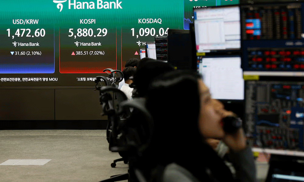 South Korean Shares Rise on Strong AI Chip Demand South Korean Shares Rise on Strong AI Chip Demand