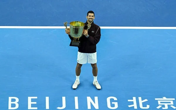 Djokovic wins China Open, extends unbeaten streak Djokovic wins China Open, extends unbeaten streak