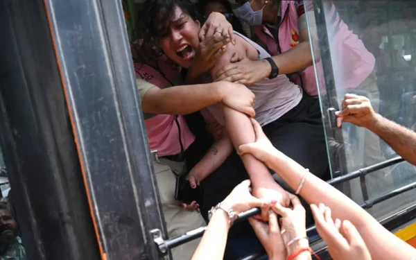Cockroach Janta Party protesters detained in New Delhi