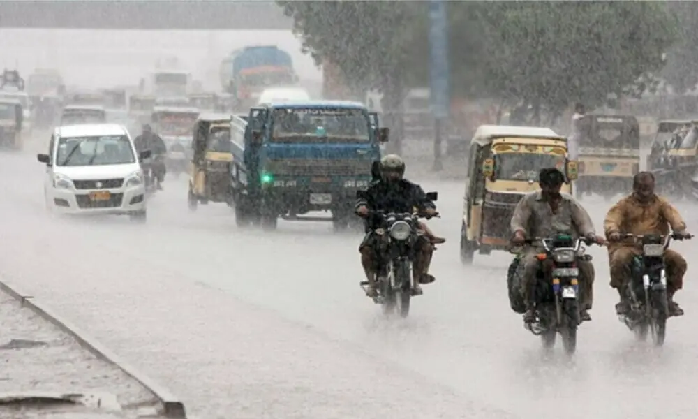 Heavy Rain and Strong Winds Forecast for Northern Pakistan