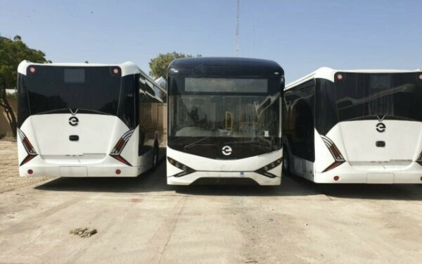 179 Chinese electric buses arrive at Karachi Port