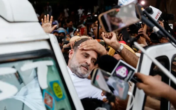 Indian opposition leader Rahul Gandhi detained for second day over election chief protest Indian opposition leader Rahul Gandhi detained for second day over election chief protest