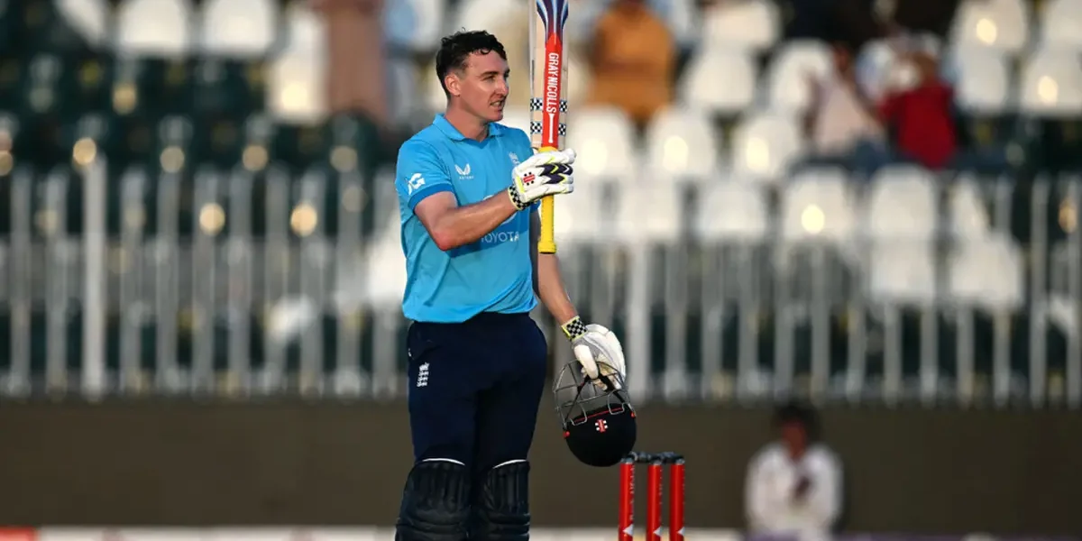 Brook smashes fastest double century in ODI history