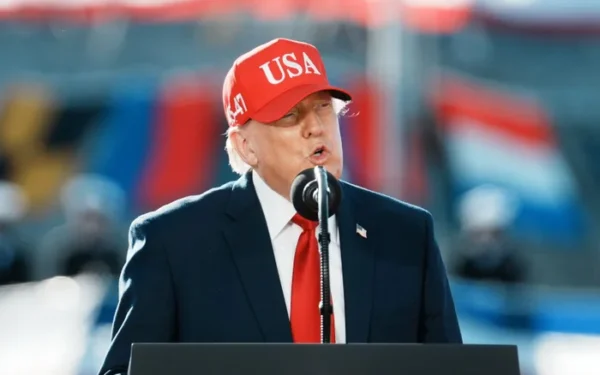 Trump unveils .6bn shipyard for defense firm Anduril Trump unveils .6bn shipyard for defense firm Anduril