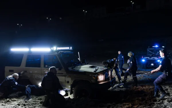 French police use UK-funded vehicles to charge student protesters