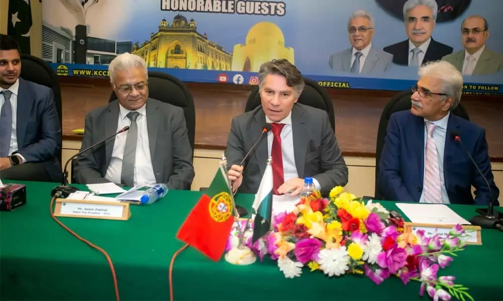 Portuguese Ambassador Calls for Boost in Pakistan-Portugal Trade Portuguese Ambassador Calls for Boost in Pakistan-Portugal Trade