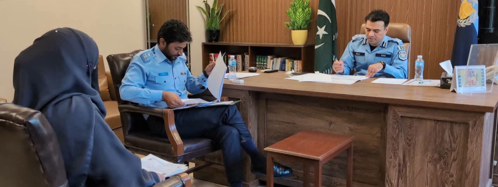 SP Pari Gul Inspects Police Recruitment Venue SP Pari Gul Inspects Police Recruitment Venue