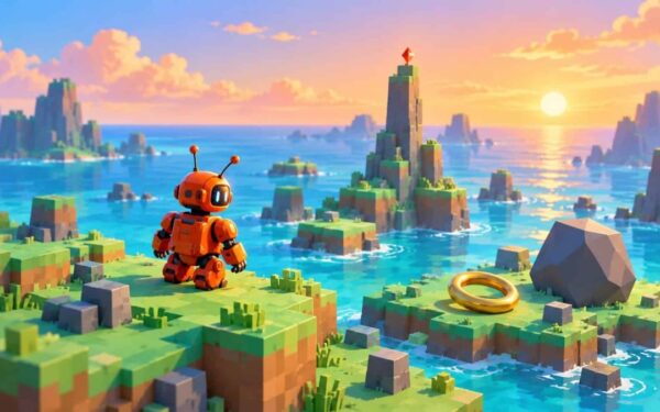 AI Agents Invent Challenges and Learn New Skills on Virtual Island
