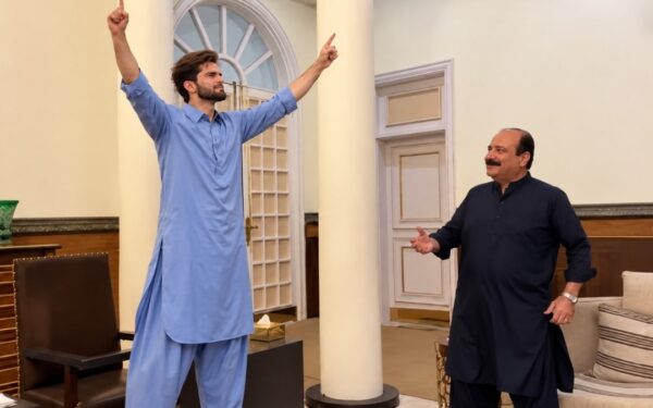Shaheen Afridi Meets PM Youth Program Chairman to Boost Sports in KP Shaheen Afridi Meets PM Youth Program Chairman to Boost Sports in KP