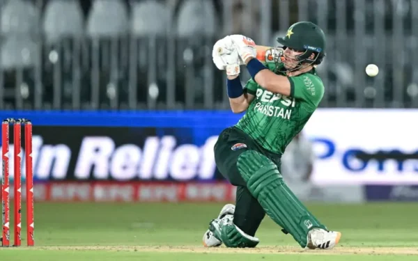 Maaz Sadaqat’s explosive T20I debut sparks Pakistan’s victory Maaz Sadaqat’s explosive T20I debut sparks Pakistan’s victory