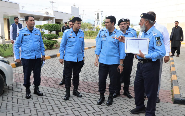 IGP Islamabad Inspects ICT Police Vehicles IGP Islamabad Inspects ICT Police Vehicles