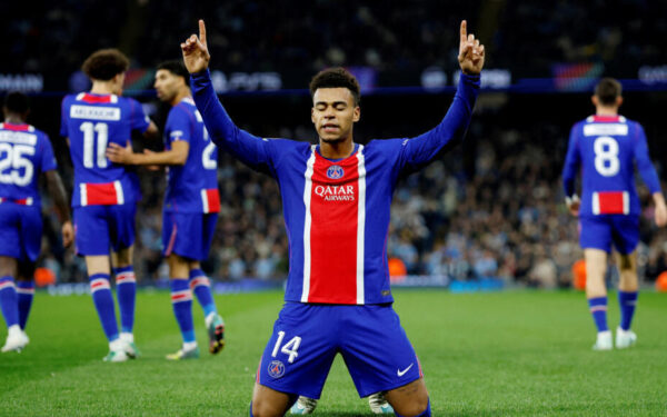 PSG defeat Manchester City in Champions League PSG defeat Manchester City in Champions League