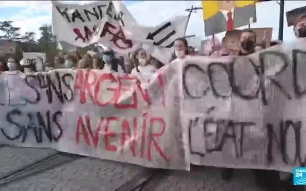 Students protest for better education across France